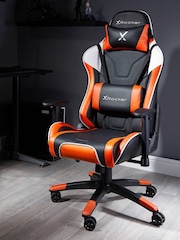 X Rocker Black  Orange Agility Sport Esport Gaming Chair - Image 1 of 4