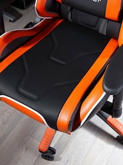 X Rocker Black  Orange Agility Sport Esport Gaming Chair - Image 5 of 6