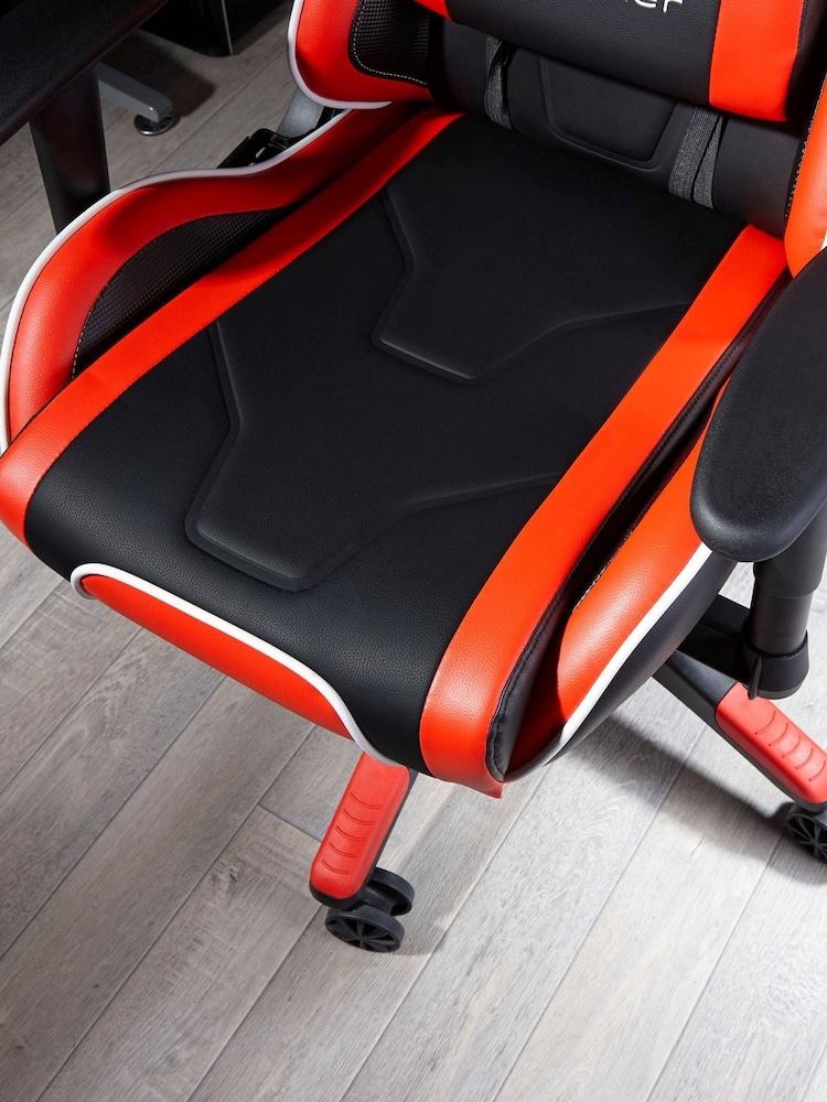 X Rocker Black Red Agility Sport Esport Gaming Chair - Image 5 of 5 X Rocker Black Red Agility Sport Esport Gaming Chair - Image 5 of 5