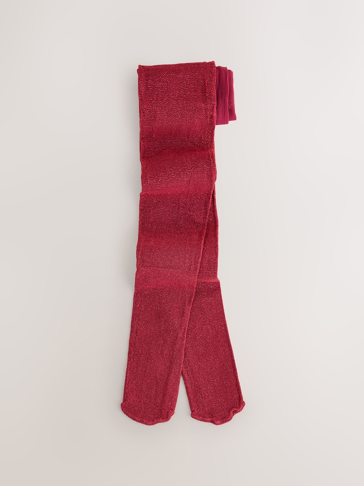 Red Sparkle Tights - Image 1 of 3