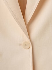 Mango Cream Single Breasted Blazer - Image 5 of 5