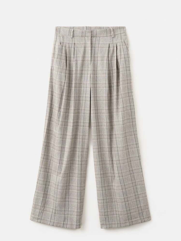 Mango Grey Tailored Trousers - Image 4 of 4