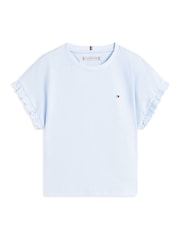 Tommy Hilfiger Blue Short Sleeve Top - Image 5 of 5