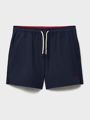 Crew Clothing Blue Plain Swim Shorts - Image 5 of 5