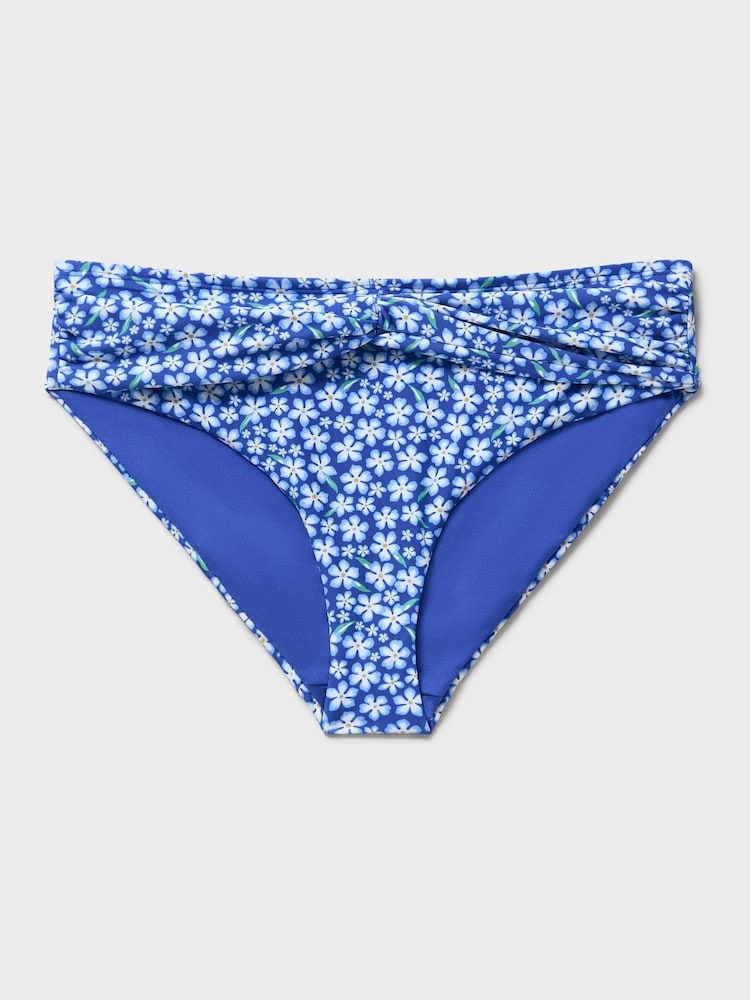 Crew Clothing Cross Over Twist Bikini Bottoms - Image 5 of 5
