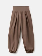 Mango Brown Balloon Trousers - Image 5 of 5