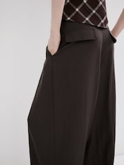 Mango Brown Lyocell Trousers - Image 5 of 6