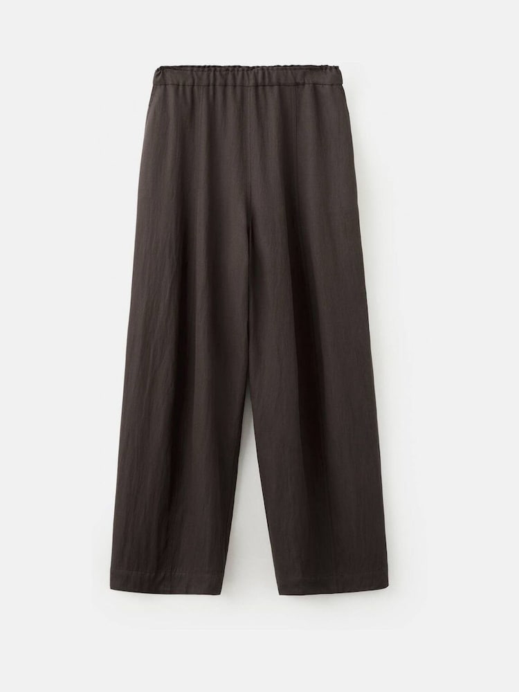 Mango Brown Lyocell Trousers - Image 6 of 6 Mango Brown Lyocell Trousers - Image 6 of 6