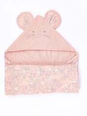 Tutti Bambini Tiny Tales Hooded Towel Margot Mouse - Image 3 of 4