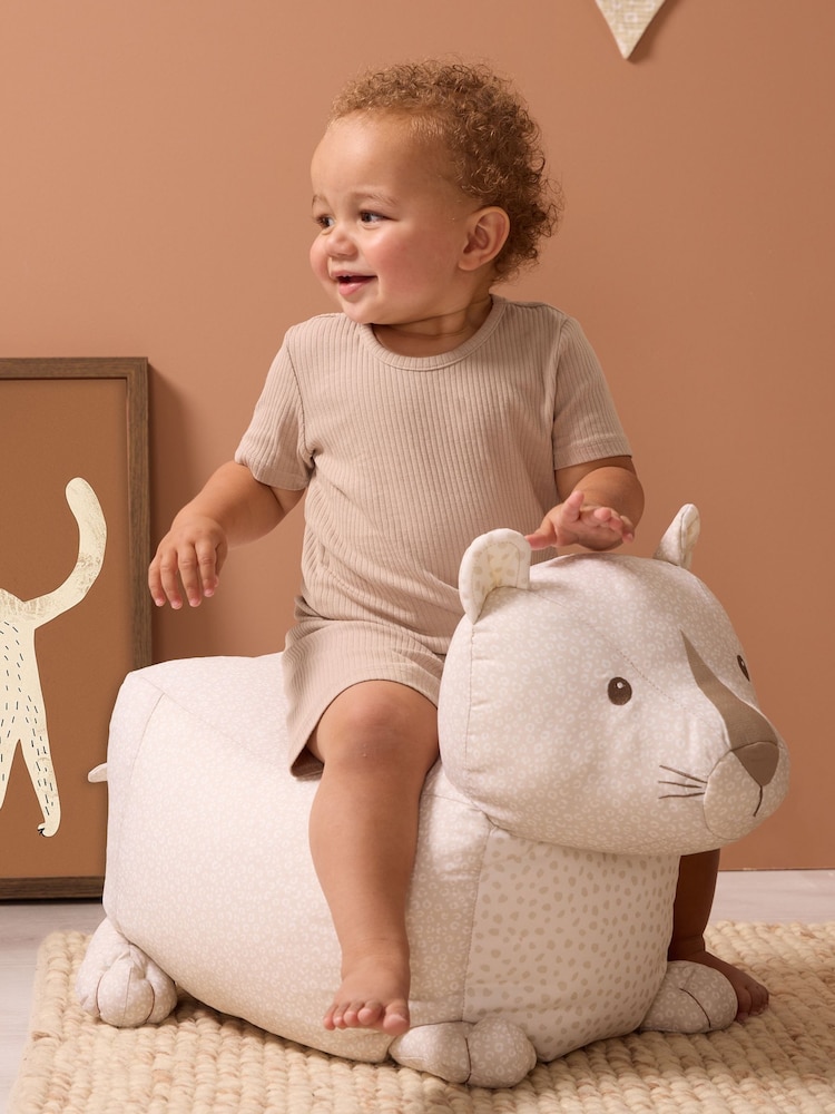 Tutti Bambini Love Cats Ride-On Luna Leopard Beanbag - Image 1 of 7
