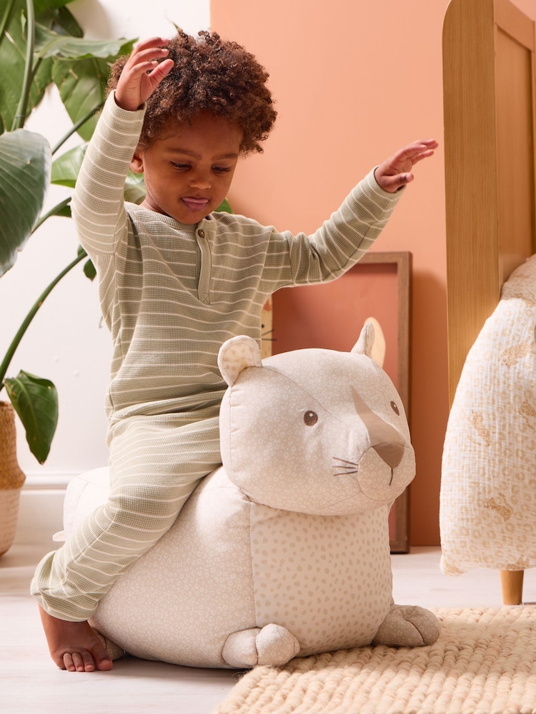 Tutti Bambini Love Cats Ride-On Luna Leopard Beanbag - Image 2 of 7