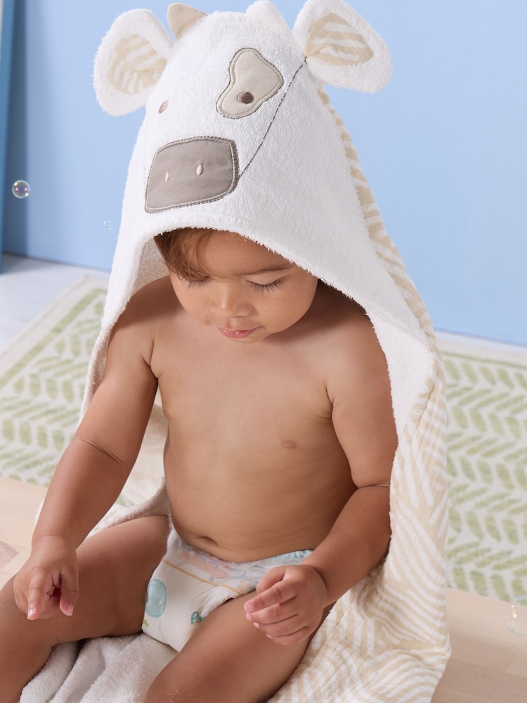 Tutti Bambini Good Life Hooded Clemi Cow Towel - Image 1 of 4