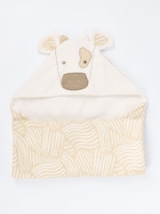 Tutti Bambini Good Life Hooded Clemi Cow Towel - Image 4 of 4