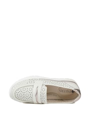 Pavers Cream Arch Support Leather Slip On Shoes - Image 4 of 5