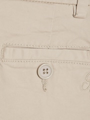 River Island White Short Sleeve Smart Shirt & Chino Shorts Set - Image 5 of 5