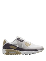 Nike White Air Max Golf Trainers - Image 1 of 3