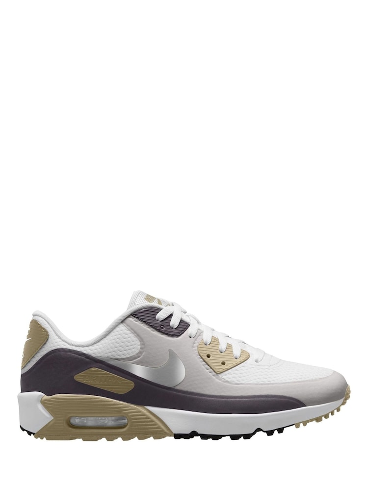 Nike White Air Max Golf Trainers - Image 1 of 3 Nike White Air Max Golf Trainers - Image 1 of 3