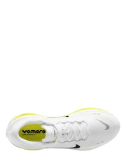 Nike White Yellow Vomero Plus Running Trainers - Image 2 of 3