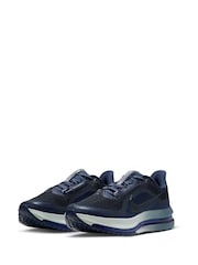 Nike Blue Black Pegasus Premium Running Trainers - Image 3 of 10