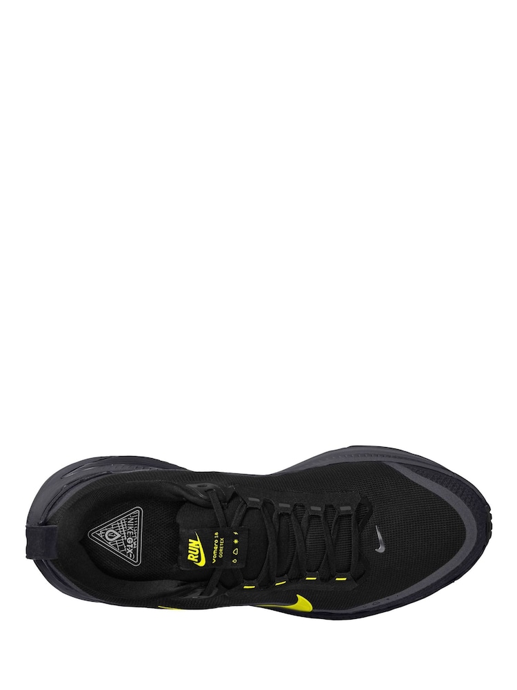 Nike Black Yellow Vomero 18 Gore-Tex Road Running Trainers - Image 2 of 3 Nike Black Yellow Vomero 18 Gore-Tex Road Running Trainers - Image 2 of 3