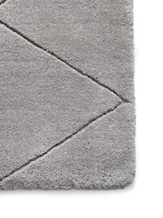 Think Rugs Grey Kasbah KB2025 Modern Rug - Image 2 of 5