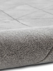 Think Rugs Grey Kasbah KB2025 Modern Rug - Image 3 of 5