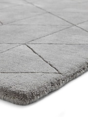 Think Rugs Grey Kasbah KB2025 Modern Rug - Image 5 of 5