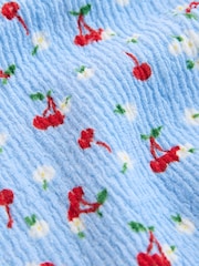 Blue Cherry Tie Detail Skirt (3-16yrs) - Image 3 of 5