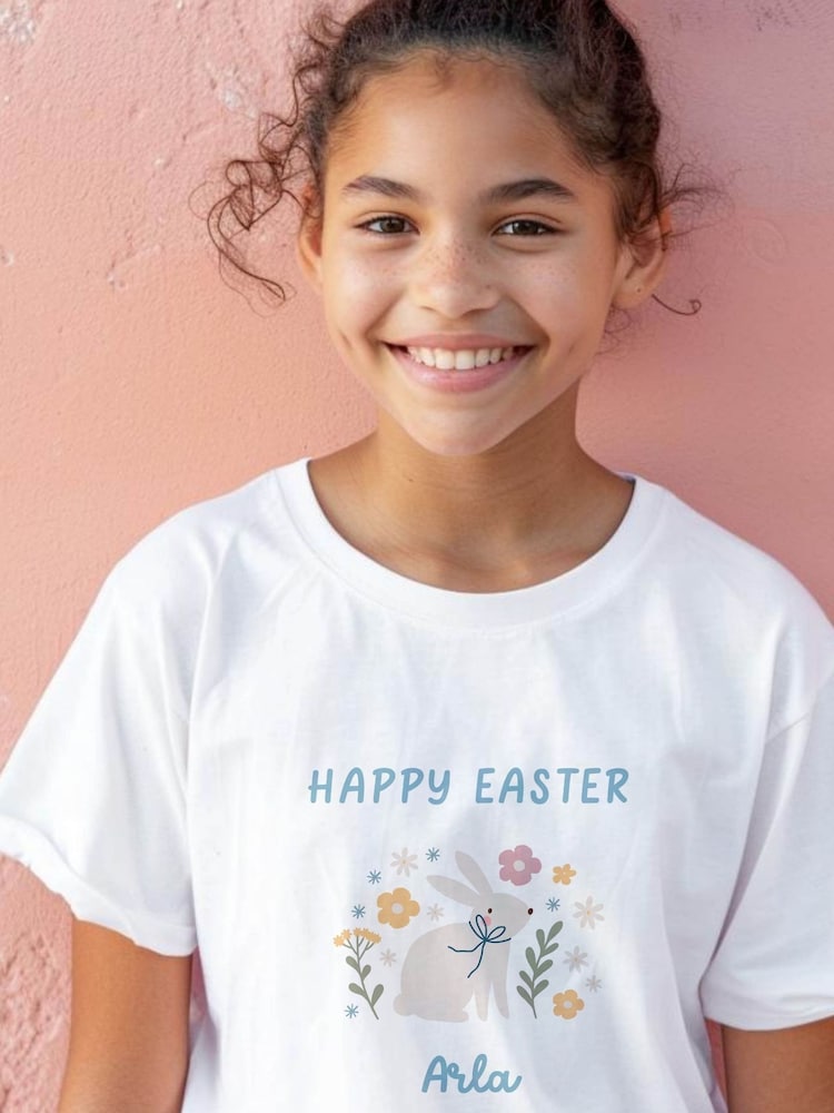 Koko Blossom Personalised Happy Easter T-Shirt - Image 2 of 3