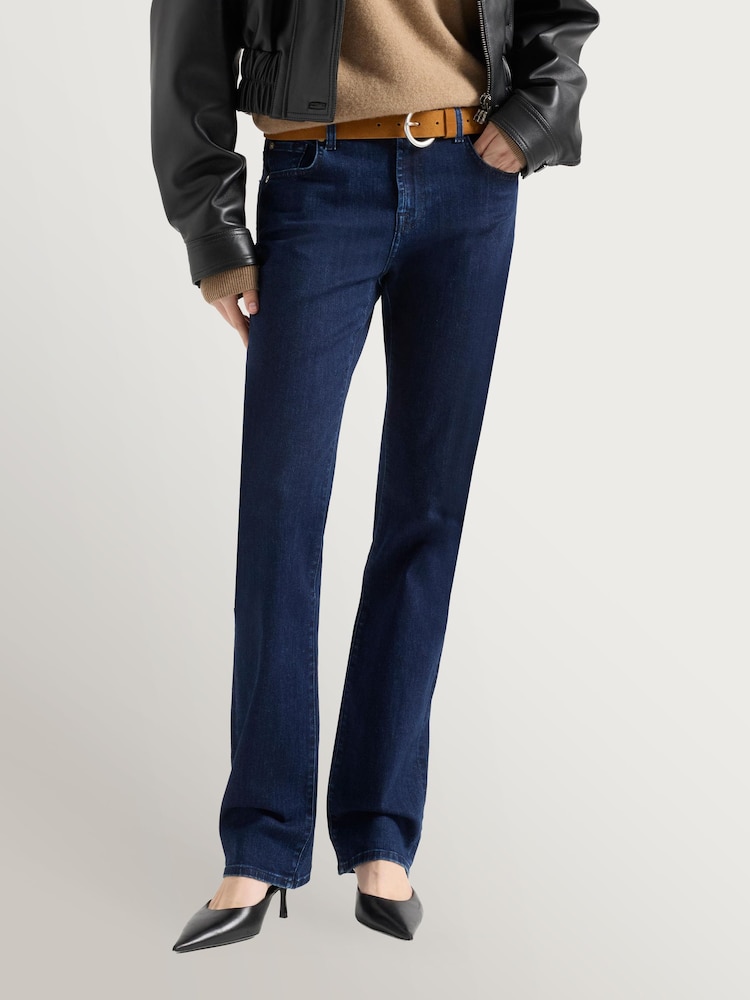 7 For All Mankind Blue The Slim Classical Jeans - Image 1 of 6