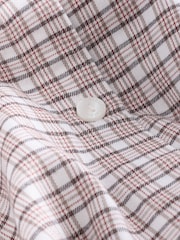 self. Ecru Check Shirt - Image 7 of 8