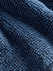 Navy Fleece Hooded Blanket (5-16yrs) - Image 10 of 11