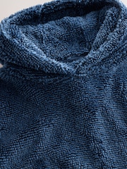 Navy Fleece Hooded Blanket (5-16yrs) - Image 8 of 11