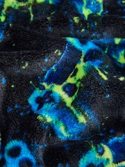 Black Gamer Fleece Poncho (5-16yrs) - Image 3 of 4