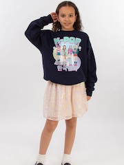 Brands In Navy KPOP Band Sweatshirt - Image 2 of 5