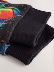 Leuchtend mehrfarbig mit Gamermotiven - Printed Cosy Fleece Lined Pyjamas (3-16yrs) - Bild 10 von 11