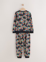 Leuchtend mehrfarbig mit Gamermotiven - Printed Cosy Fleece Lined Pyjamas (3-16yrs) - Bild 7 von 11