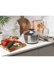 Salter Silver Expert 6l Salad Spinner - Image 2 of 6