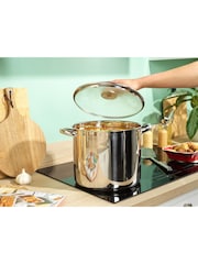Russell Hobbs Silver Classic Collection 26cm 11.5L Stockpot - Image 4 of 4