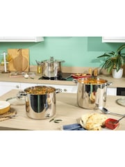 Russell Hobbs Silver Classic Clction 30cm 15l Stockpot - Image 2 of 5
