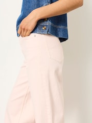 FatFace Welling Pink Wide Leg Jeans - Image 4 of 6