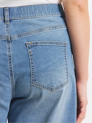 Blau - Simply Be Crop Wide Leg Jeans - Bild 4 von 4