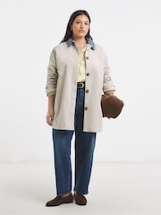 Simply Be Checked Collar Car Coat - Bild 3 von 4