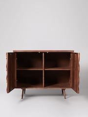Swoon Mid Brown Terning Acacia Wood Two Door Sideboard - Image 3 of 5