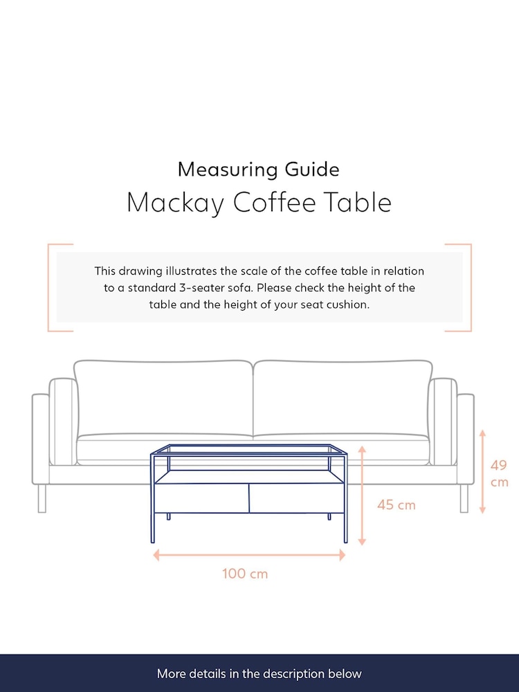 Swoon Mid Brown Mackay Mango Wood Two Drawer Coffee Table - Image 5 of 5