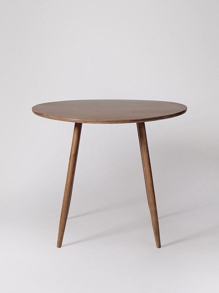 Swoon Light Brown Southwark Mango Wood Four-Seater Dining Table - Image 1 of 5 Swoon Light Brown Southwark Mango Wood Four-Seater Dining Table - Image 1 of 5