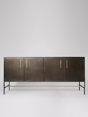 Swoon Black Stepney Four Door Sideboard - Image 2 of 6