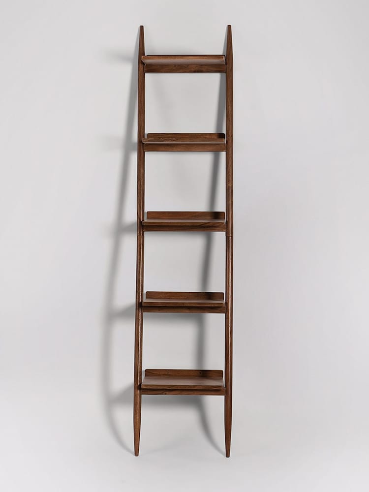 Swoon Mid Brown Southwark Acacia Wood Narrow Shelving - Image 1 of 5