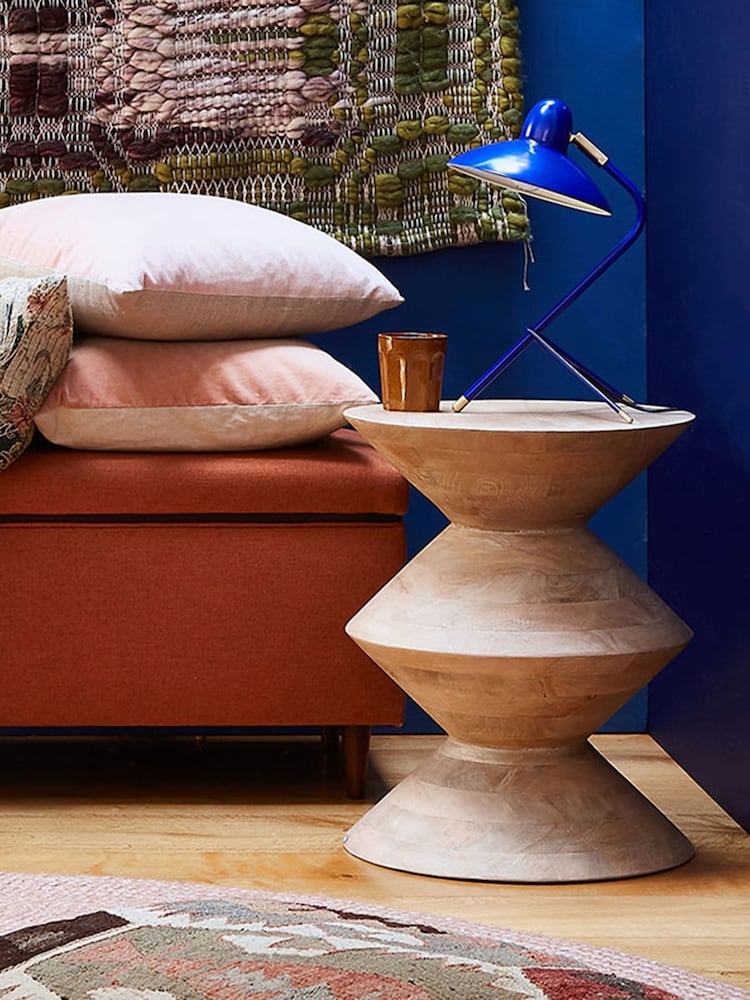 Swoon Light Brown Tammy Mango Wood Side Table - Image 1 of 5