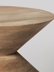 Swoon Light Brown Tammy Mango Wood Side Table - Image 4 of 5